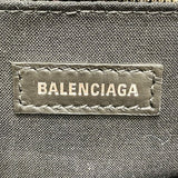 balenciaga Canvas Leather Clutch Bag 420407