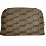 balenciaga BB Monogram Cosmetic Pouch Handbag