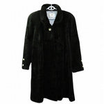 balenciaga Fur Long Coat Outerwear