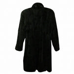 balenciaga Fur Long Coat Outerwear