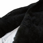 balenciaga Fur Long Coat Outerwear