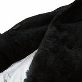 balenciaga Fur Long Coat Outerwear