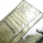 Chanel Matelasse 2.55 Silver Wallet