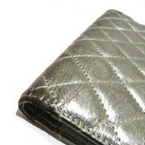 Chanel Matelasse 2.55 Silver Wallet