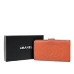Chanel Logo CC Wallet