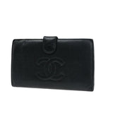 Chanel Logo CC Wallet