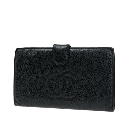 Chanel Logo CC Wallet