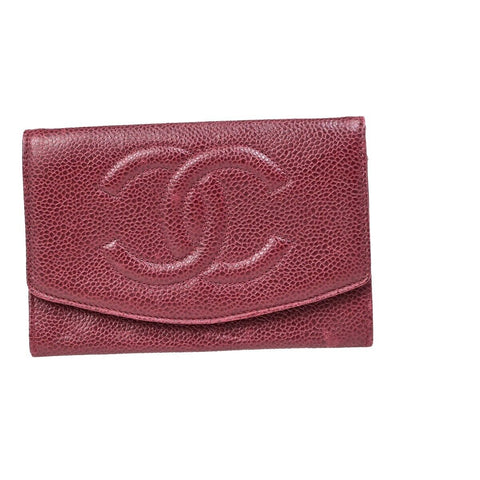 Chanel Logo CC Wallet