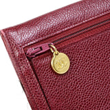 Chanel Logo CC Wallet