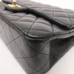 Chanel Matelasse 25 Lamb Skin Double Flap Shoulder Bag A01112