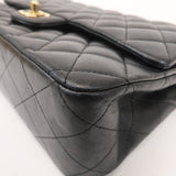 Chanel Matelasse 25 Lamb Skin Double Flap Shoulder Bag A01112