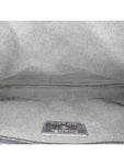 AP3749 Crystal Star Logo Black Lambskin Small Pouch Bag Chanel