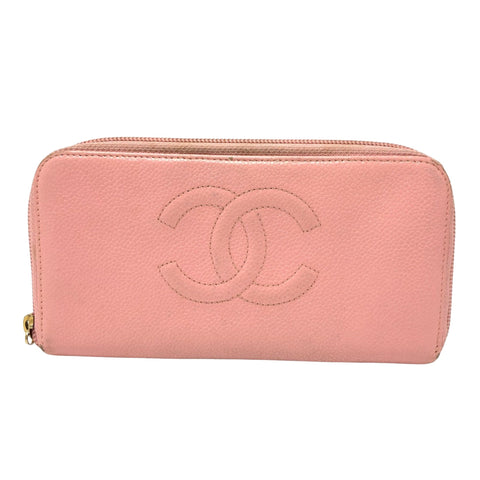 Chanel Logo CC Wallet