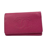 Chanel Logo CC Wallet