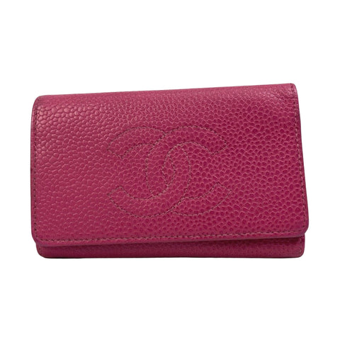 Chanel Logo CC Wallet