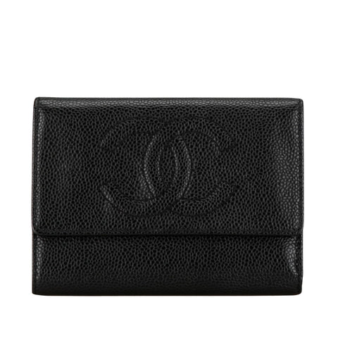 Chanel Logo CC Wallet