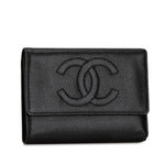 Chanel Logo CC Wallet