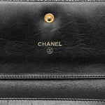 Chanel Logo CC Wallet