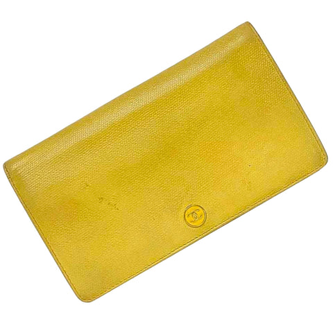 Chanel Logo CC Wallet