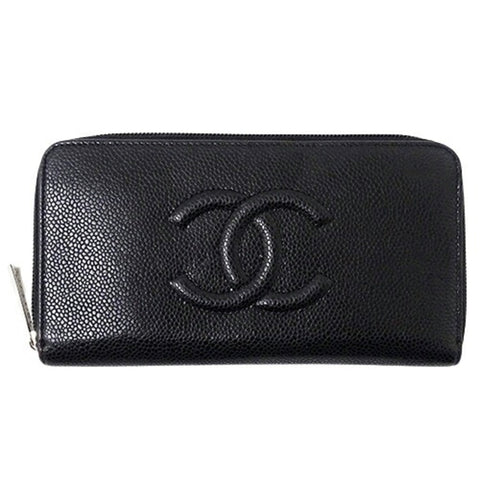 Chanel Logo CC Wallet