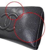Chanel Logo CC Wallet