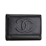 Chanel Logo CC Wallet