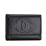 Chanel Logo CC Wallet