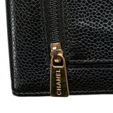 Chanel Logo CC Wallet