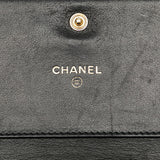 Chanel Logo CC Wallet