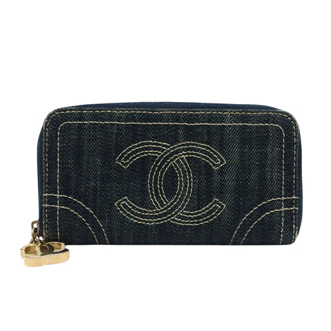 Chanel Logo CC Wallet