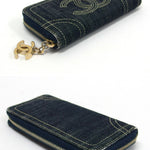 Chanel Logo CC Wallet