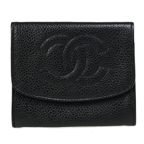 Chanel Logo CC Wallet