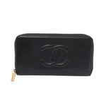 Chanel Logo CC Wallet