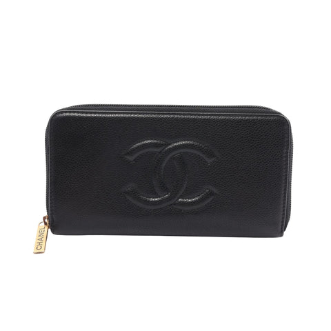 Chanel Logo CC Wallet