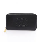 Chanel Logo CC Wallet