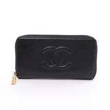 Chanel Logo CC Wallet