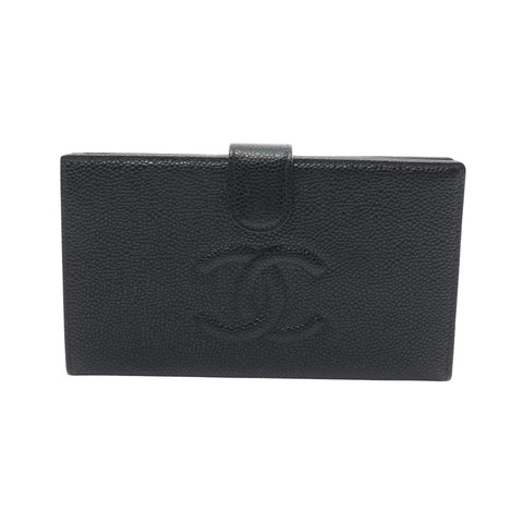 Chanel Logo CC Wallet