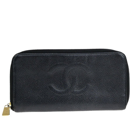 Chanel Logo CC Wallet