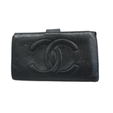 Chanel Logo CC Wallet