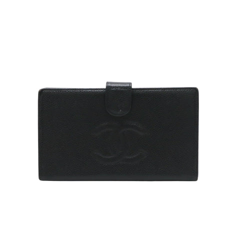 Chanel Logo CC Wallet