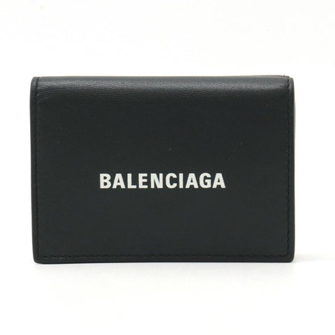 balenciaga Everyday Mini Wallet Leather Black