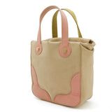 Chanel Marshmallow Canvas Tote Bag A24228