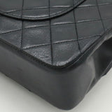Chanel Matelasse 25 Leather Shoulder Bag Black