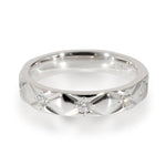 Chanel Matelasse Band in Platinum 0.25 CTW