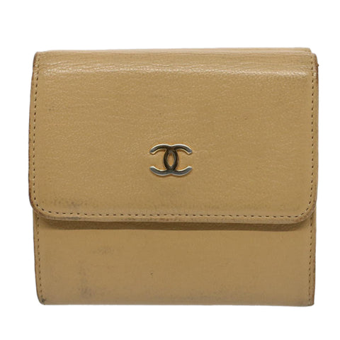 Chanel Logo CC Wallet