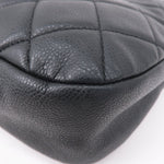Chanel Matelasse Caviar Skin Chain Tote Bag Shoulder Bag Black