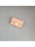 2.55 Vintage Flap Card Wallet Beige Chanel