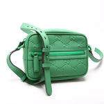 771321 GG Rubber Effect Leather Small Crossbody