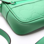 771321 GG Rubber Effect Leather Small Crossbody