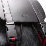 495563 GG Supreme Backpack Black